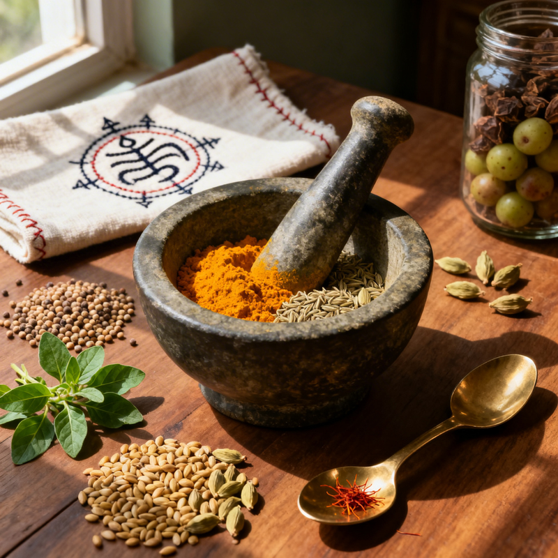 Gewürze in der Ayurveda